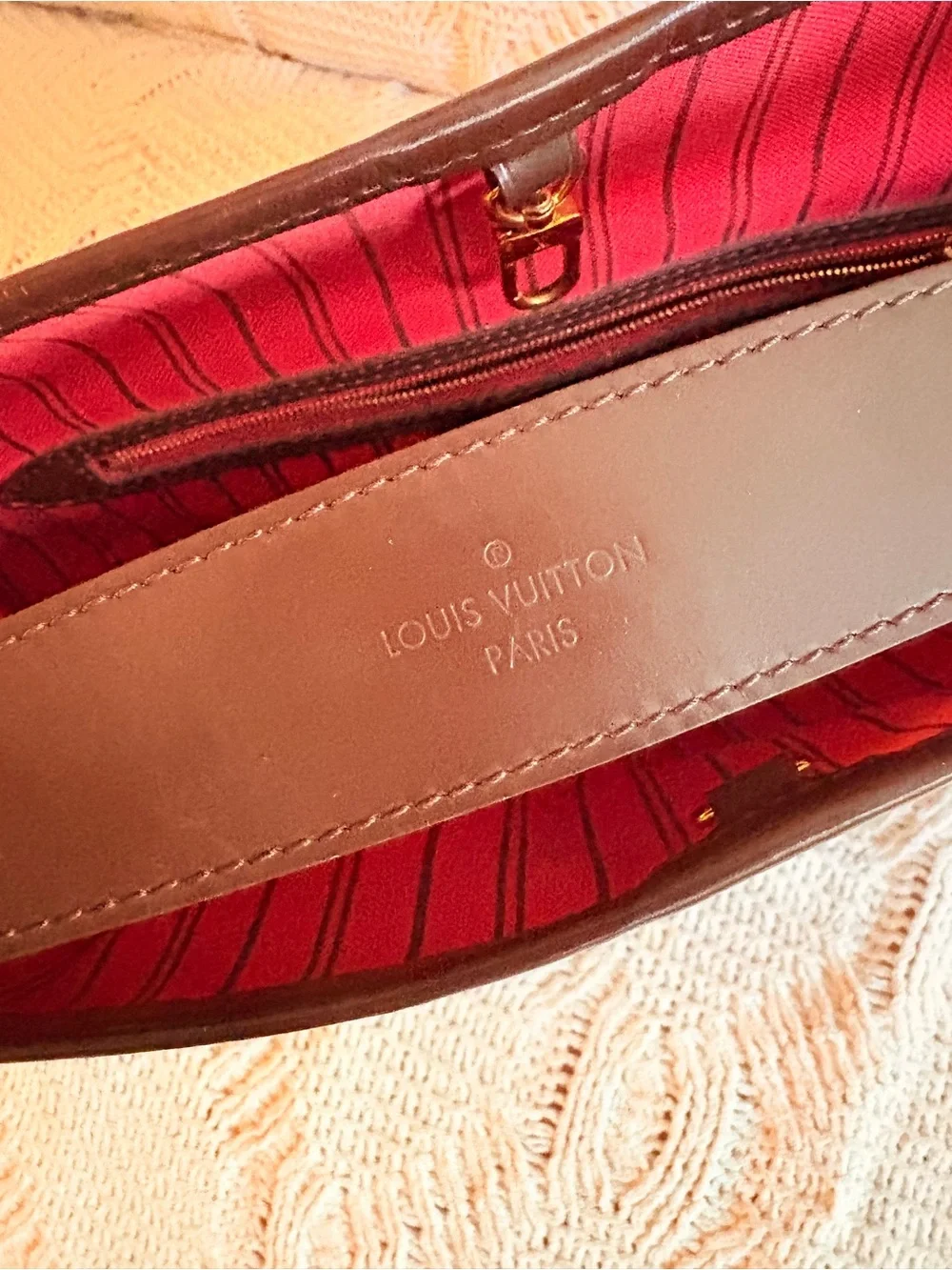 Louis Vuitton Damier Ebene Delightful Bag